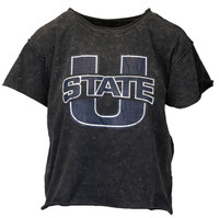 Women's U-State Distressed T-Shirt